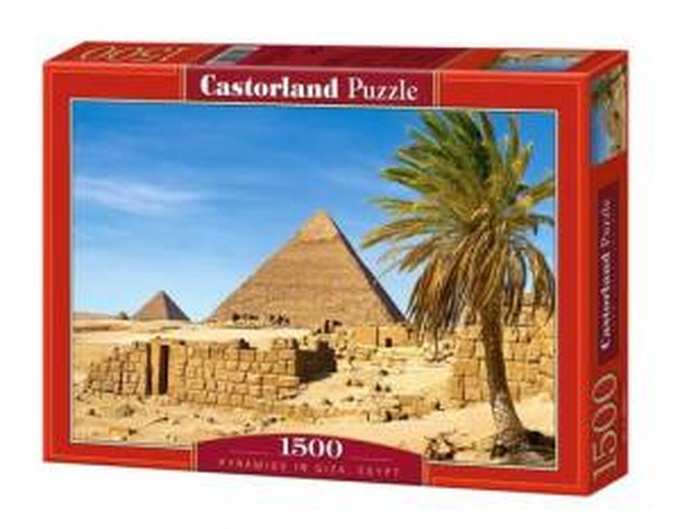 Pyramids in Giza, Egypt